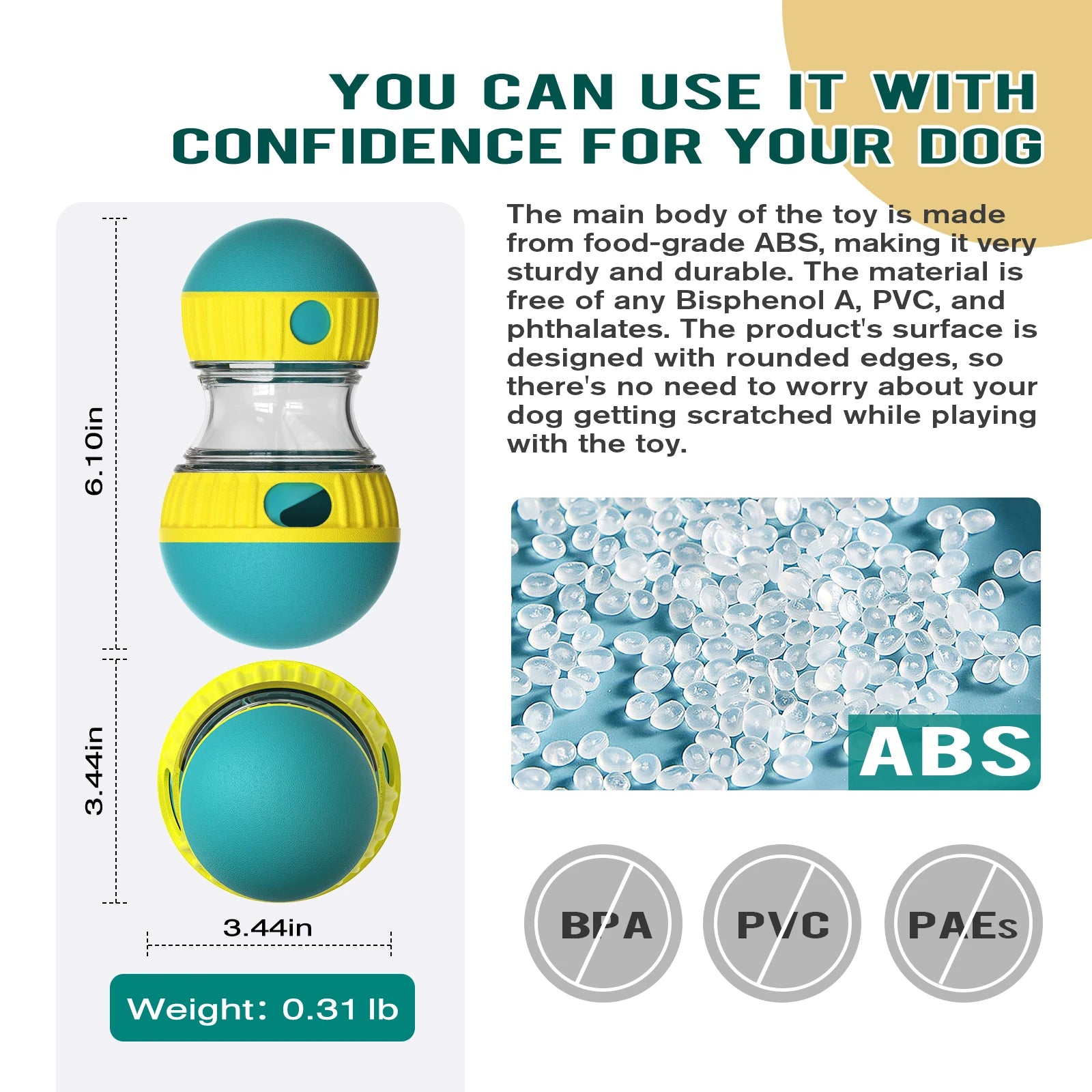 Roll-A-Treat – Engage, Enrich, and Reward Your Dog with Every Spin