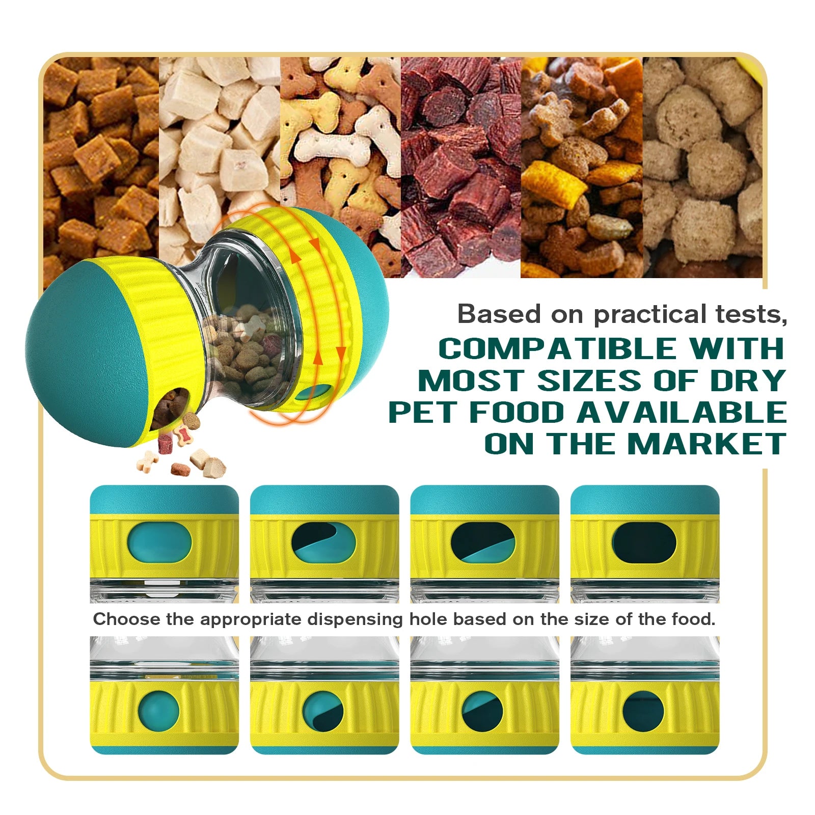 Roll-A-Treat – Engage, Enrich, and Reward Your Dog with Every Spin
