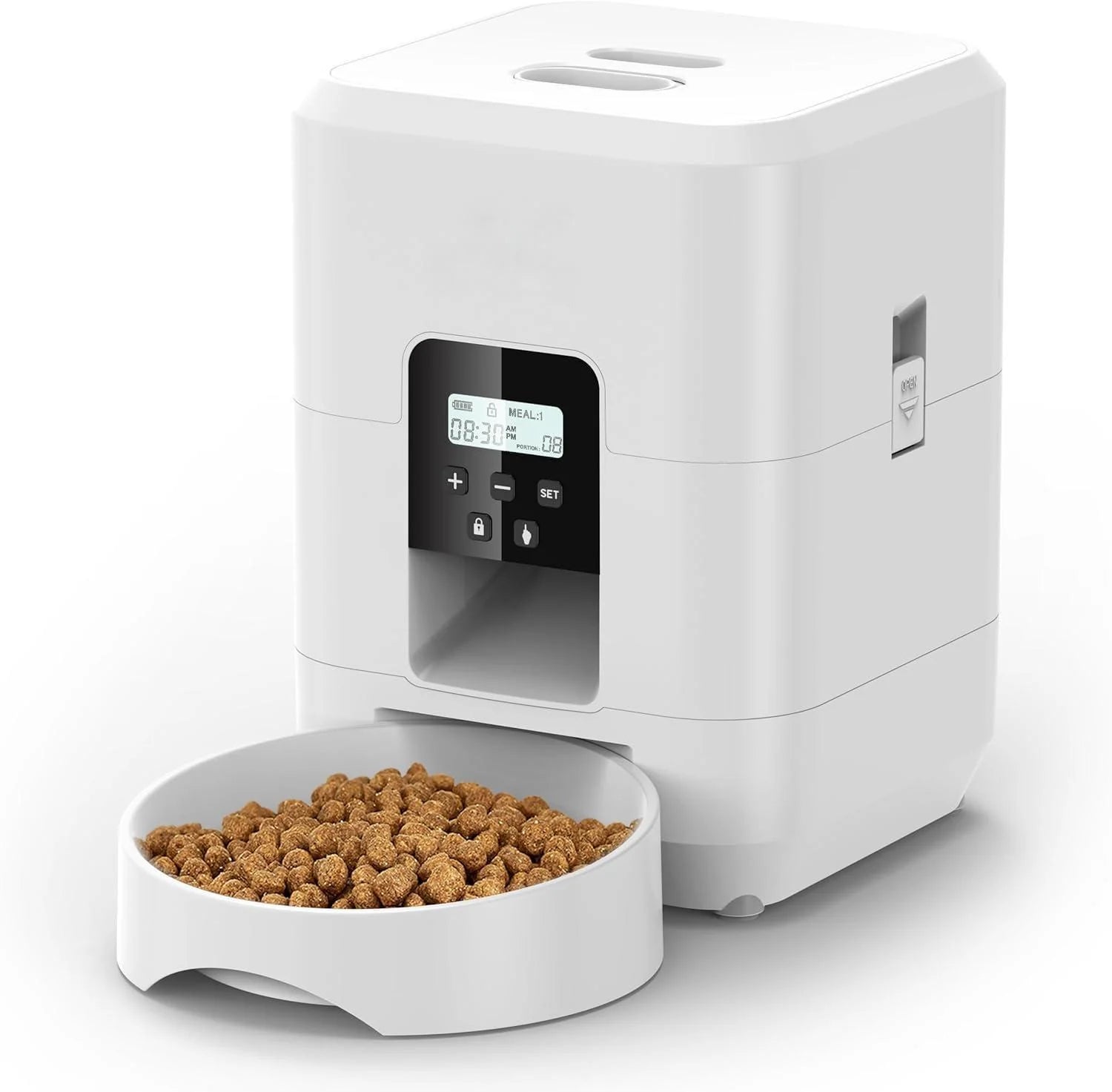 FeedMaster Pro – Remote-Controlled Automatic Pet Feeder with Precise Portion & Timing