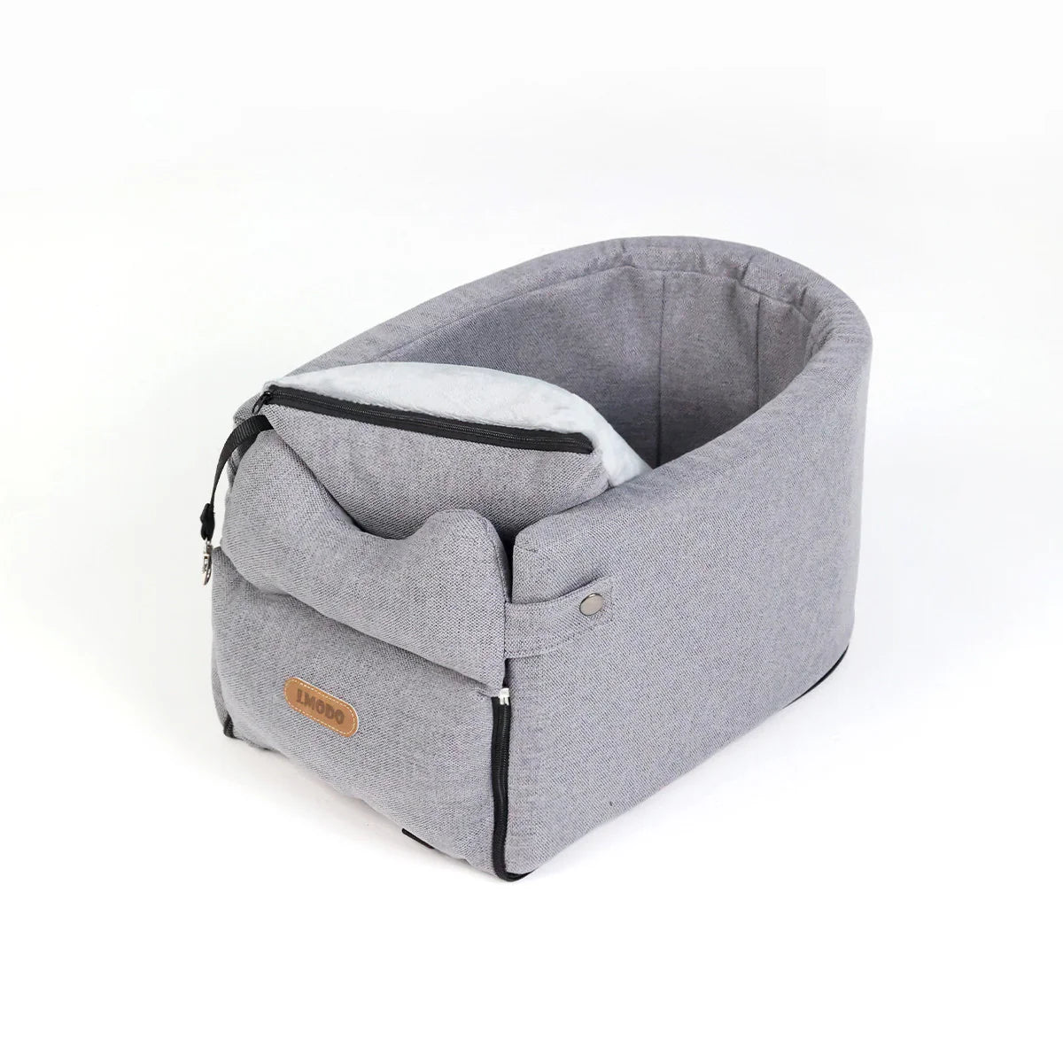 PetLounge Compact Car Seat Bed for Dogs & Cats – Safe, Comfy & Road-Ready