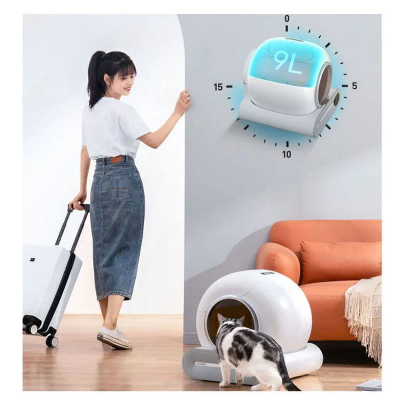 LitterEase Smart Automated Cat Litter Box