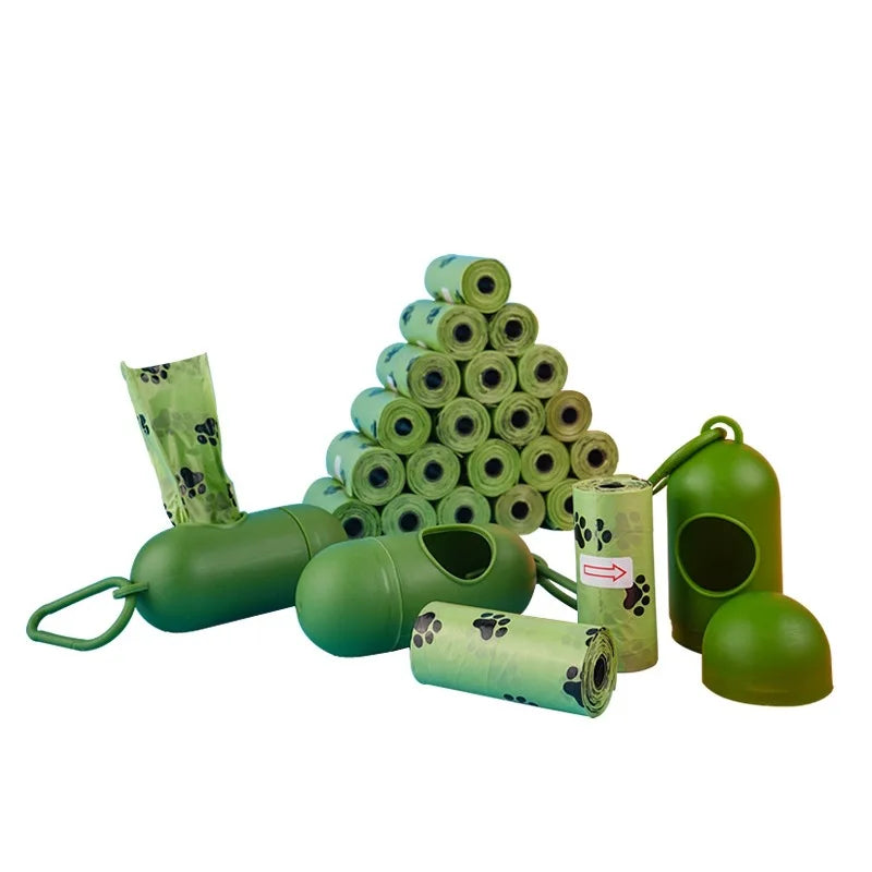 PoochPak Bio Bags – Eco-Friendly Pet Waste Bags with Dispenser | Extra-Thick & Leak-Resistant